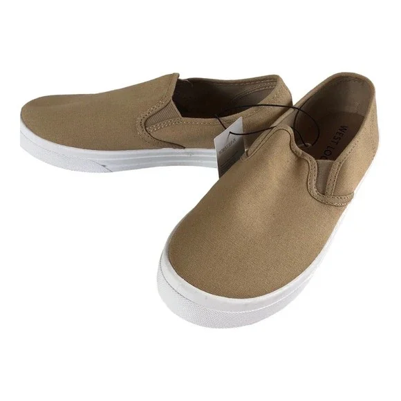 Women S West Loop Size Small 5/6 Slip On Tennis Shoes Sneakers NWT Brown… - Picture 3 of 16